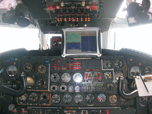 пилотажно-навигационное средство в самолёте Ан-30
